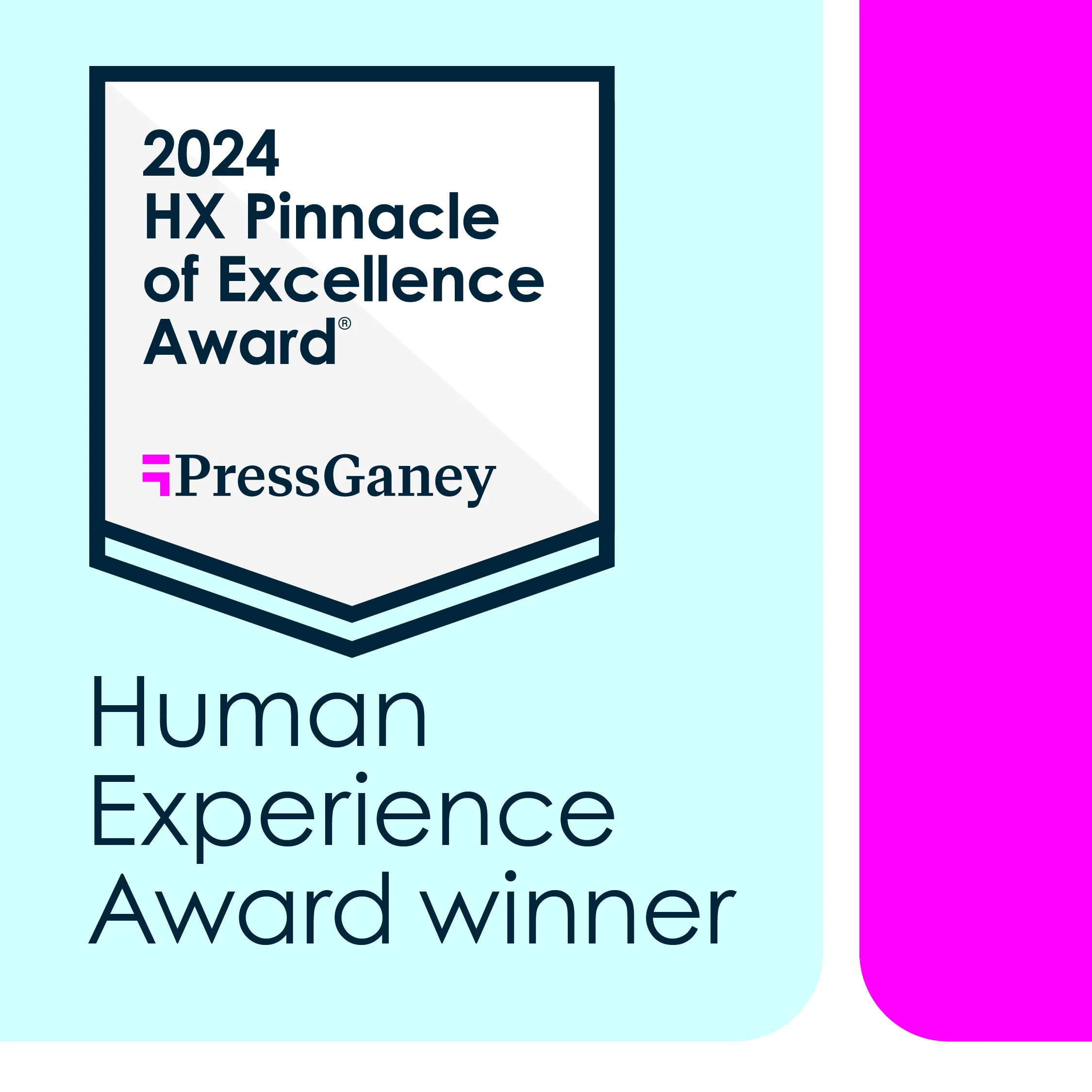 2022 HX Guardian of Excellence by Press Ganey award logo